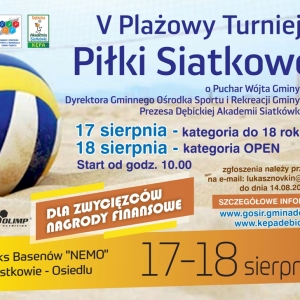 V Plażowy Turniej Piłki Siatkowej